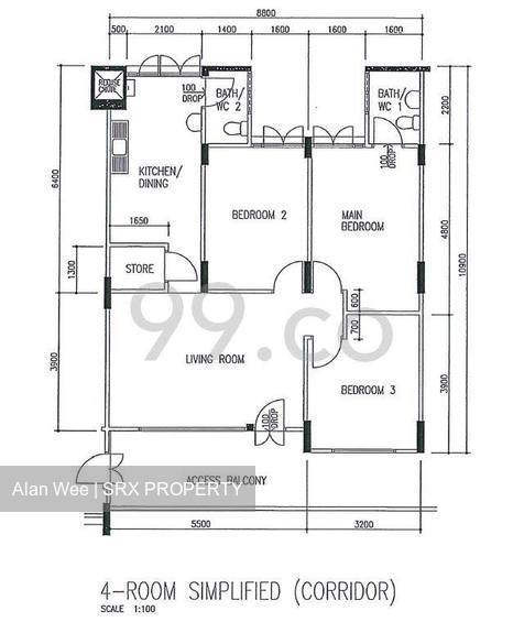 Blk 339 Ubi Avenue 1 (Geylang), HDB 4 Rooms #214852281